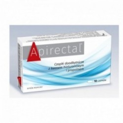 Apirectal 10 czopków propolisowych