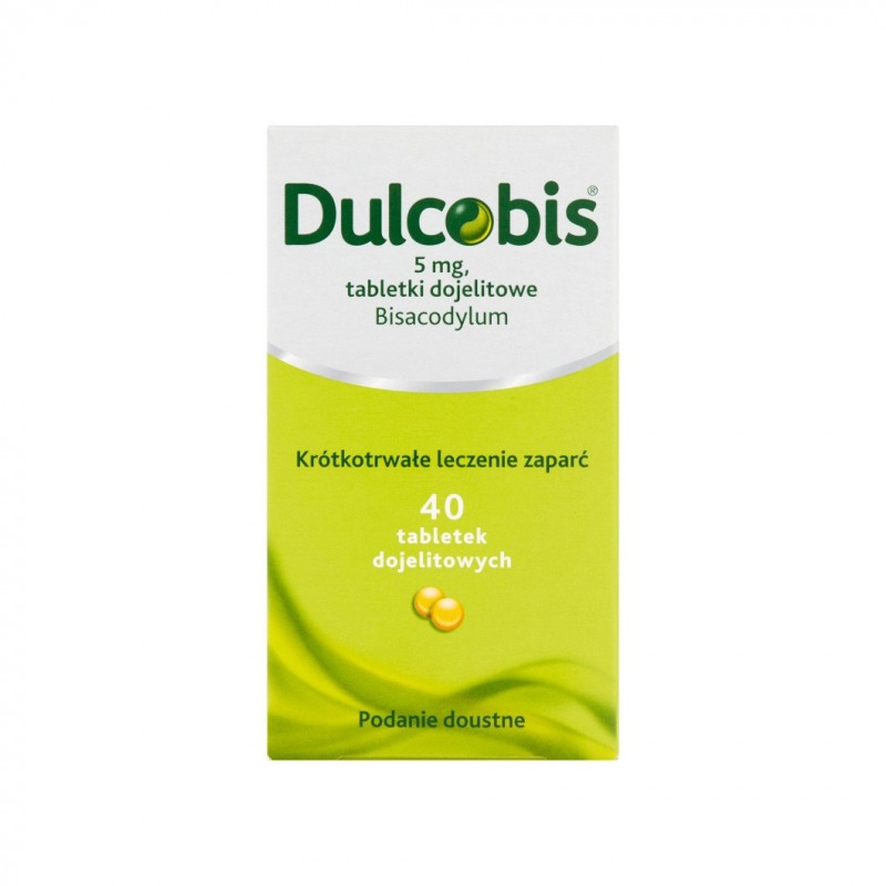 Dulcobis 5 mg, 40 tabletek 
