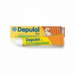 Depulol żel (50 mg + 50 mg + 60 mg)/g, 20 g