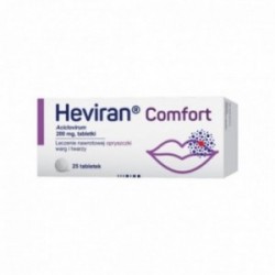 Heviran Comfort 200 mg, 25 tabletek