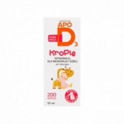 ApoD3 krople 400 j.m., 10 ml