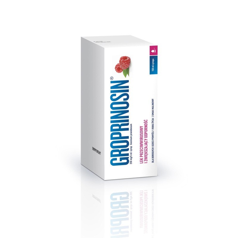 Groprinosin syrop 50 mg/ml, 150 ml 
