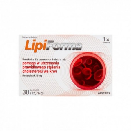 Lipiforma 221 mg, 30 kapsułek
