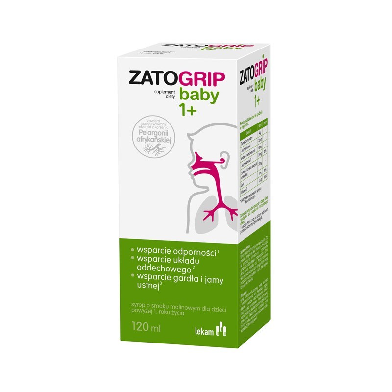 Zatogrip Baby syrop 120 ml 