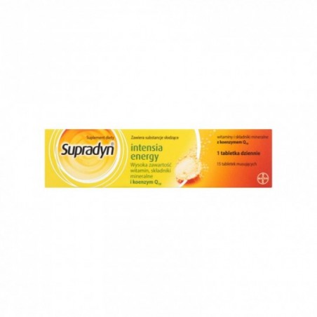  Supradyn Intensia energy 15 tabletek musujących 