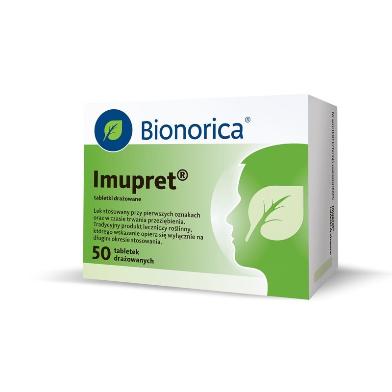 Imupret 50 tabletek 