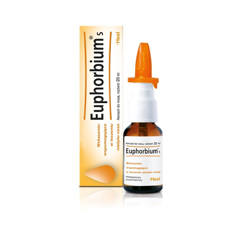Heel Euphorbium S aerozol do nosa 20 ml 