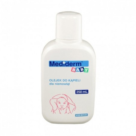  Mediderm Baby olejek do kąpieli dla niemowląt 250 ml 