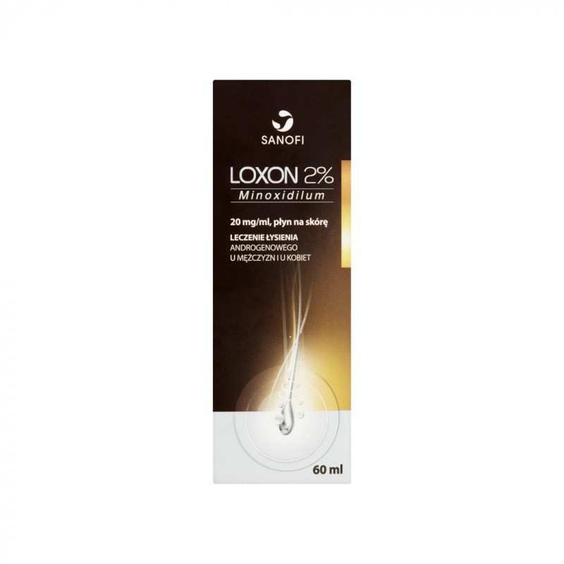 Loxon 2% płyn na skórę 20 mg/ml, 60 ml 