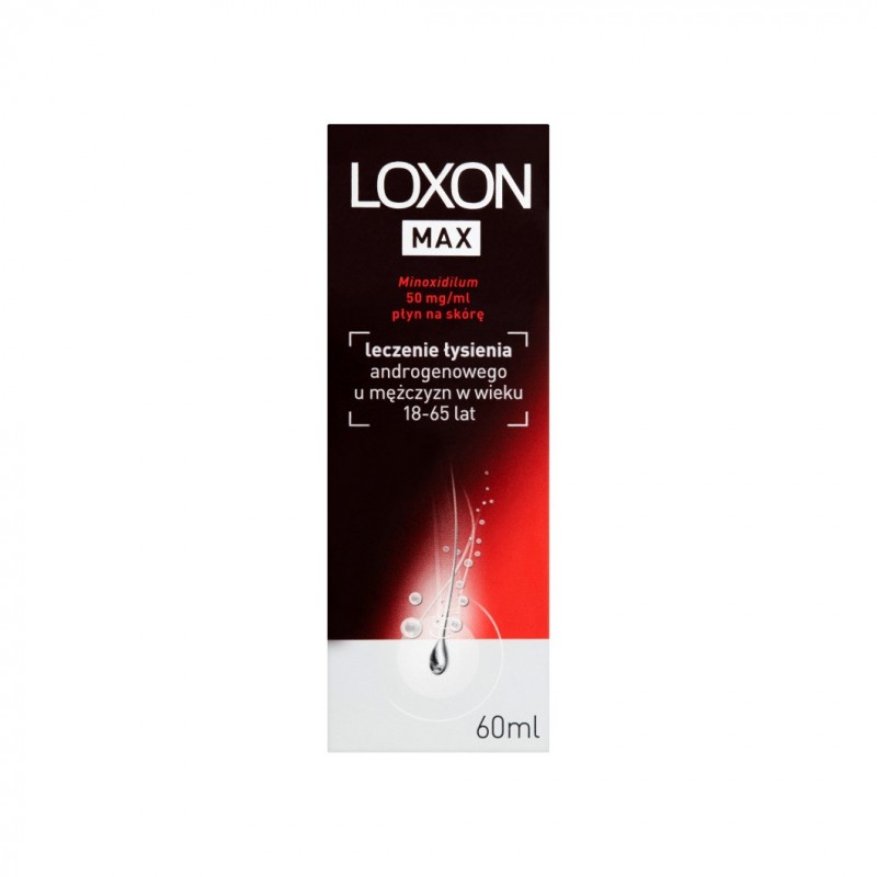  Loxon Max płyn na skórę 50 mg/ml, 60 ml
