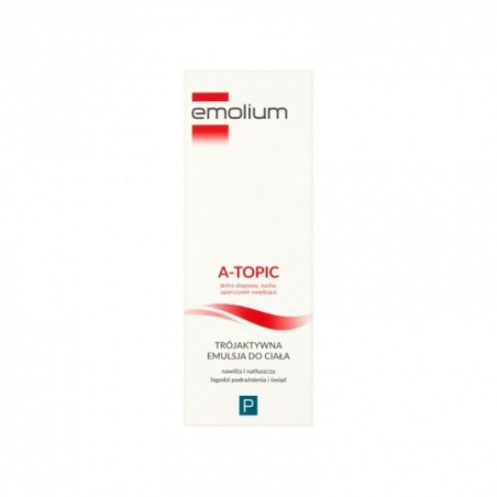Emolium A-topic trójaktywna emulsja do ciala, 200 ml