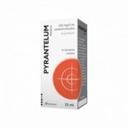 Pyrantelum OWIX, 250 mg/ 5ml, zawiesina doustna, 15 ml