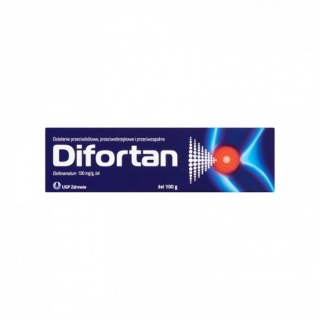  Difortan żel 100 mg/g, 100 g 
