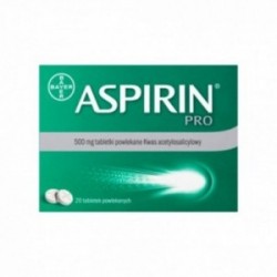 Aspirin Pro 500 mg, 20 tabletek