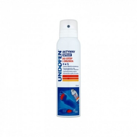 Undofen aktywny spray do stóp i obuwia 4w1, 150 ml