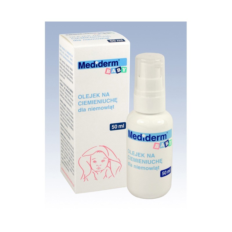 Mediderm Baby olejek na ciemieniuchę dla niemowląt, 50 ml 