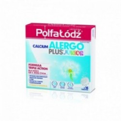 Calcium Alergo plus junior 16 tabletek musujących