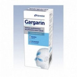 Gargarin Zatoki zestaw podstawowy 16 saszetek + butelka