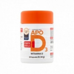 ApoD3 Forte 2000 j.m., 60 kapsułek