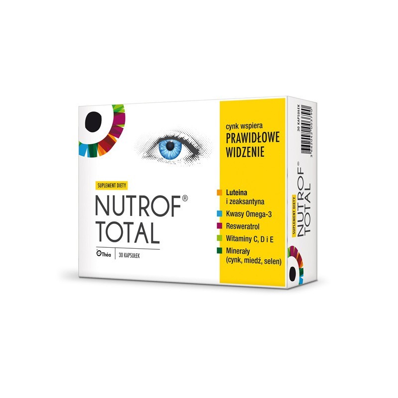 Nutrof Total z witaminą D3, 30 kapsułek 