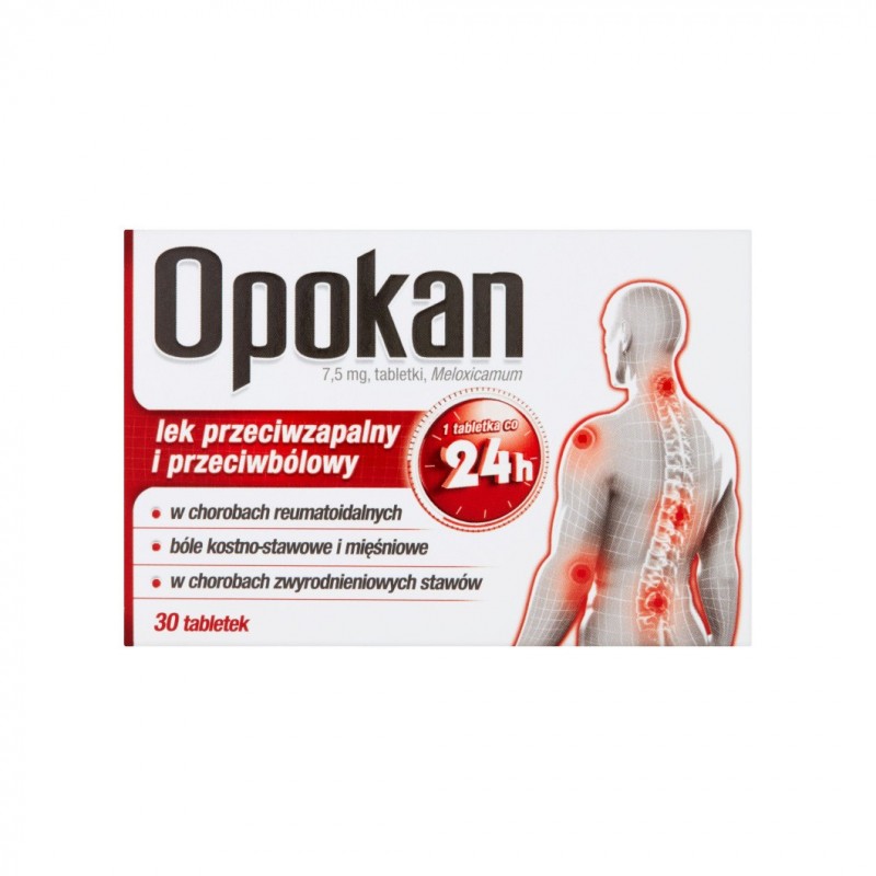 Opokan 7,5 mg, 30 tabletek 