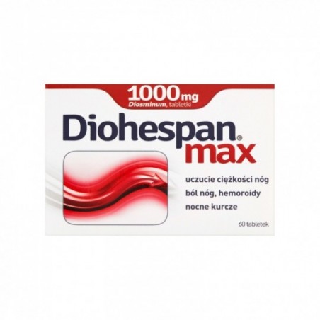  Diohespan Max 1000 mg, 60 tabletek 