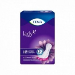 Wkładki anatomiczne Tena Lady Maxi night 12 sztuk
