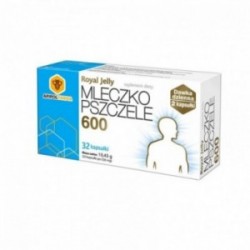 Mleczko pszczele Royal Jelly 600, 45 kapsułek