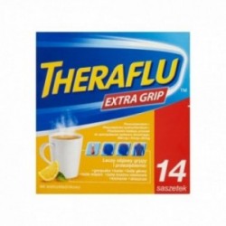 Theraflu Extragrip 650 mg + 10 mg + 20 mg, 14 saszetek
