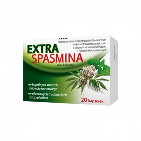 Extraspasmina 20 kapsułek