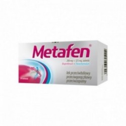 Metafen 200 mg + 325 mg, 50 tabletek