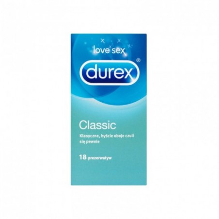 Prezerwatywy Durex Classic 18 sztuk 