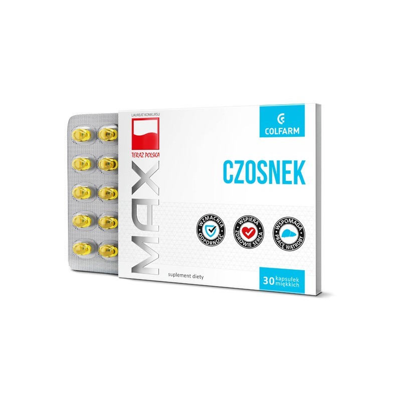 Max Czosnek 30 kapsułek 