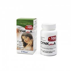 Cynk Plus A, 100 kapsułek