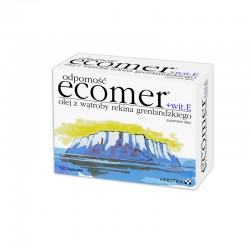Ecomer + witamina E, 120 kapsułek