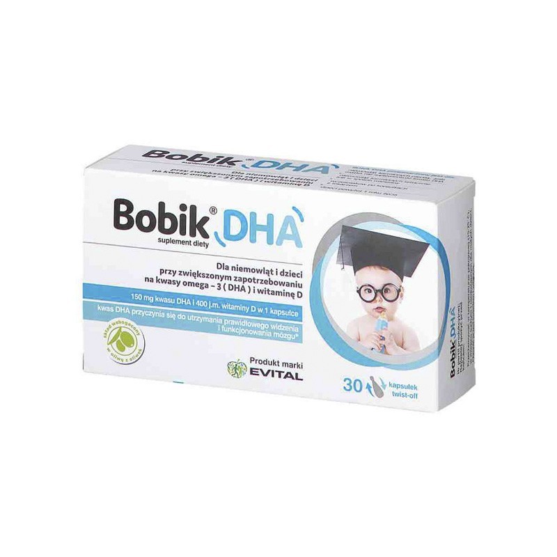 Bobik DHA 30 kapsułek twist-off 