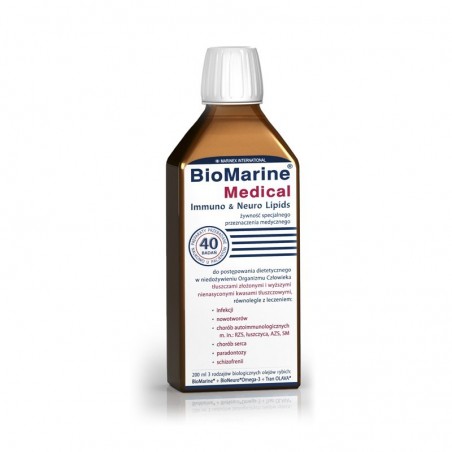  Biomarinemedical 3 rodzaje olejów rybich 200 ml 