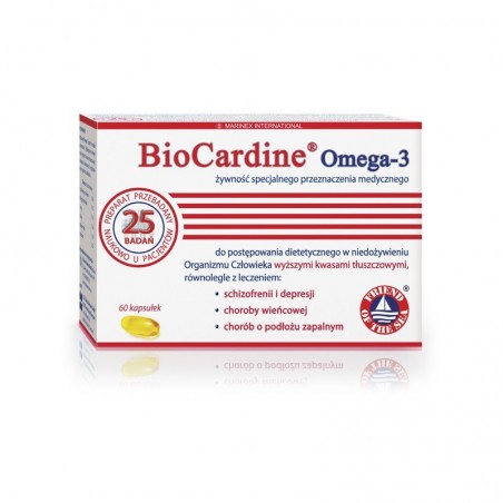 Biocardine Omega-3, 60 kapsułek
