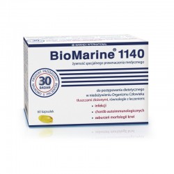 Biomarine 1140 olej z wątroby rekina 60 kapsułek