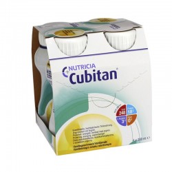 Cubitan o smaku waniliowym 4x200 ml płynu doustnego (obecnie Nutridrink Skin Repair)