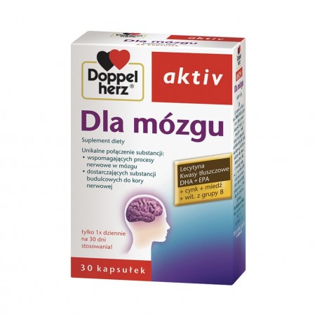  Doppelherz Aktiv Dla mózgu 30 kapsułek 