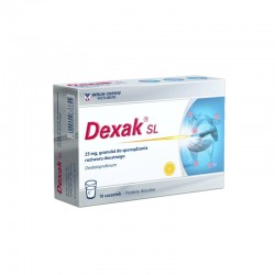 Dexak SL 25 mg, 10 saszetek
