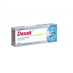 Dexak 25 mg, 30 tabletek