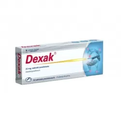 Dexak 25 mg, 10 tabletek