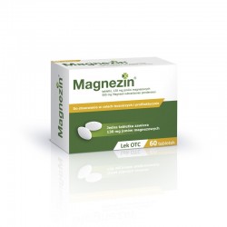 Magnezin 130 mg Mg2+, 60 tabletek