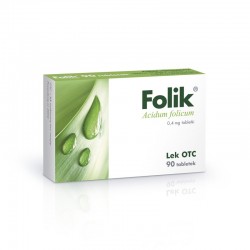 Folik 0,4 mg, 90 tabletek