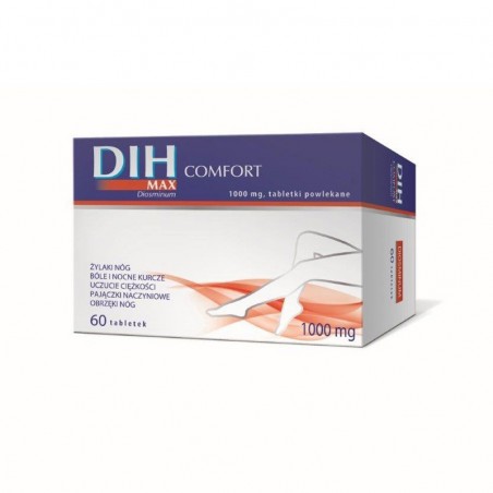 DIH Max comfort 1000 mg, 60 tabletek