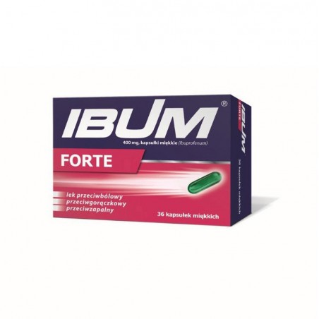 Ibum Forte 400 mg, 36 kapsułek