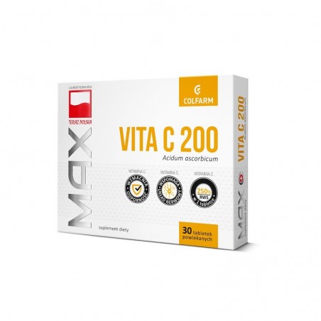 Max Vita C 200, 30 tabletek