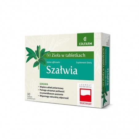  Szałwia 30 tabletek 